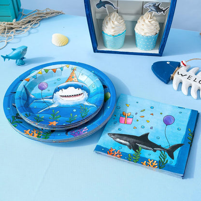 WERNNSAI Science Party Decorations - 48 Pcs Science Plates and Napkins Mad Scientist Birthday Decoration Chemistry Party Plates Set Little Scientist Labratory Favors Serves 16 Guests