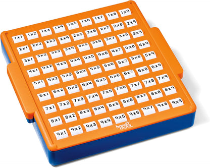 hand2mind Multiplication Practice Board, Math Facts Games, Elementary Math Manipulatives, Educational Toys, Kids Learning Toys, Number Centers for Classroom, Multiplication Table Learning Activities