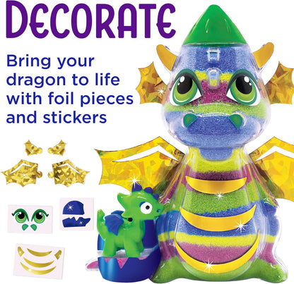 Creativity for Kids Sand Art Kit for Kids: Dragon - Arts and Crafts for Kids, Small Spring Crafts (Ages 6+)