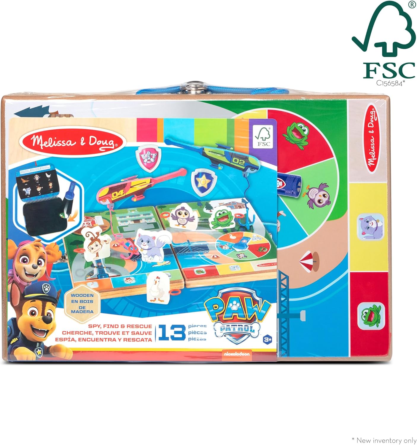 Melissa & Doug PAW Patrol Wooden See & Spell Pup Pad Game - FSC Certified