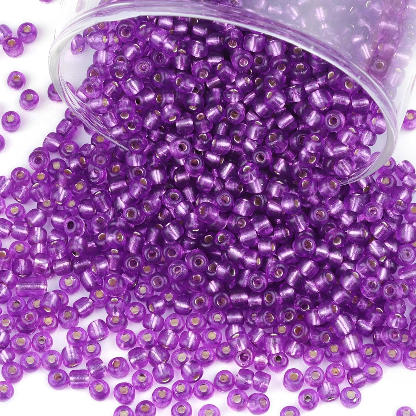 10100 Pcs Size 11/0 Glass Seed Beads, 2 mm Dark Green Small Mini Spacer Loose Pony Beads for Jewelry Making and DIY Crafts - Colors B