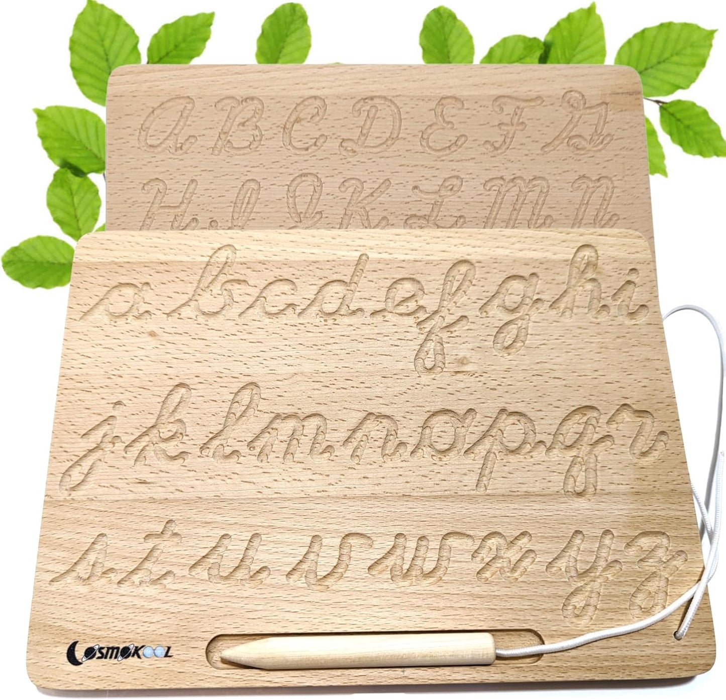 Montessori Alphabet Tracing Boards Alphabet Letters ABC Tracing (Cursive)