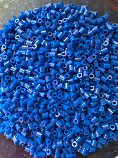 OEEKOI 5500Pcs Fuse Beads - 5mm Bulk Melting Beads for Crafts, Ideal for Christmas Birthday Gifts,Clear
