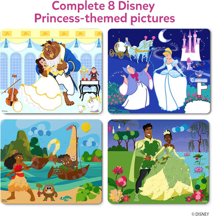 Skillmatics Dot It Sticker Art - Disney Princess, Mess-Free Fun for Kids, 500+ Stickers, Craft Kits, DIY Scrapbooking Activity, Gifts for Girls & Boys Ages 3, 4, 5, 6, 7