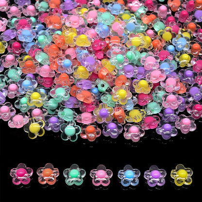 200g+ Candy Bulk Assorted Cute Kandi Beads for Jewelry Making, Bracelet Making Kit, Craft Supplies Charm Beads(Mixed II)