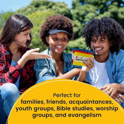 Kulture Games - Bible Conversation Cards for Kids - Christian Family Games - Faith Based Educational Card Games - Sunday School Christian - Gifts Learning - Ages 6+