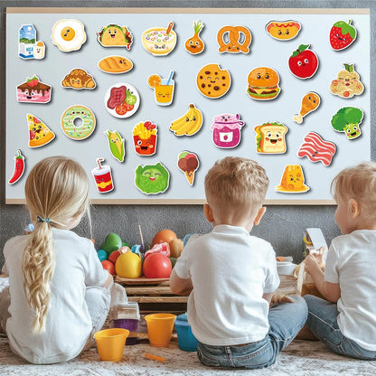 Magnetic Letters and Numbers for Fridge, Cute Colorful Animal Alphabet 26 Uppercase Letters 0-9 Numbers, Fridge Magnets Set for Learning Spelling Girls