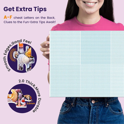 300 Piece Puzzles for Adults,Spring Jigsaw Puzzle for Kids Seniors,Puzzle with Letters on Back,Interlock Perfectly No Dust,Interlock Perfectly No Dust,Challenging Family Activity Game Gifts,20.5*15In