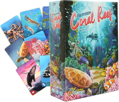 Ecosystem - A Family Card Game about Building Habitats | Learn about Animals, Ecology & Biodiversity for Kids, Adults, Families or the classroom! Fun Board Games for Environmental Science Class