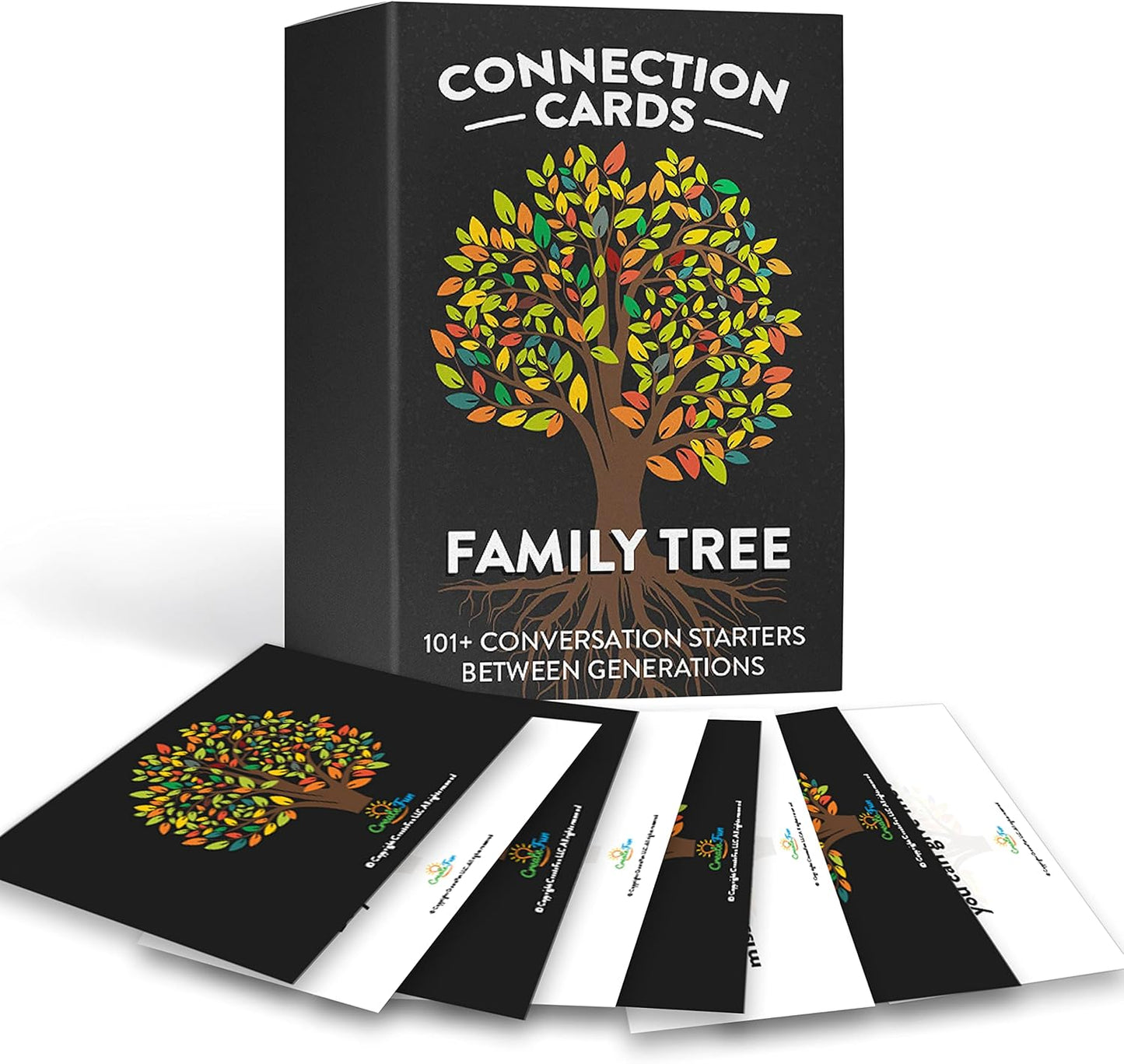 101 Conversation Cards for Kids - Family Question Games for Kids and Adults, Christmas Dinners, Game Nights, Holiday Gatherings & Gifts - Prompts for Confidence, Social Skills & Meaningful Connection