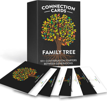 101 Conversation Cards for Kids - Family Question Games for Kids and Adults, Christmas Dinners, Game Nights, Holiday Gatherings & Gifts - Prompts for Confidence, Social Skills & Meaningful Connection