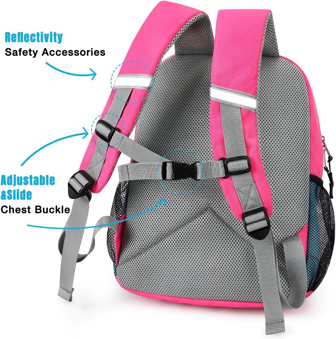 STEAMEDBUN Toddler Backpack Leash for 1-3: Backpack with Leash for Boys Girls - Anti-Lost Harness Backpack for Walking