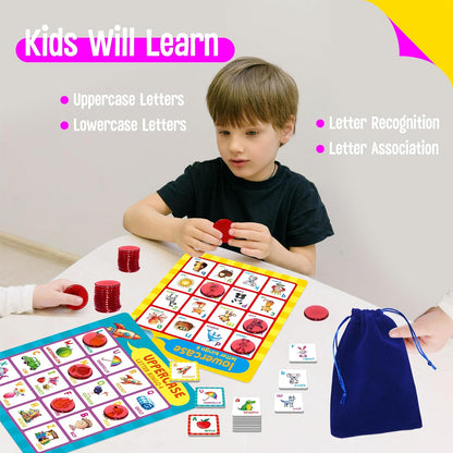 SpriteGru Multiplication & Division Bingo Game, 480 Math Problems, 2 Educational Math Board Game for Kindergarten and Preschool Kids 4-8, Perfect for Classroom & At Home (Up to 25 Players)