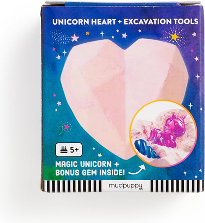 Dino Dig Excavation Kit from Mudpuppy - Dinosaur Dig Kit for Children 6+, Includes 1 Dinosaur Egg and 1 Plastic Chisel, Collect All 12 Dinosaurs!, Makes a Great Gift