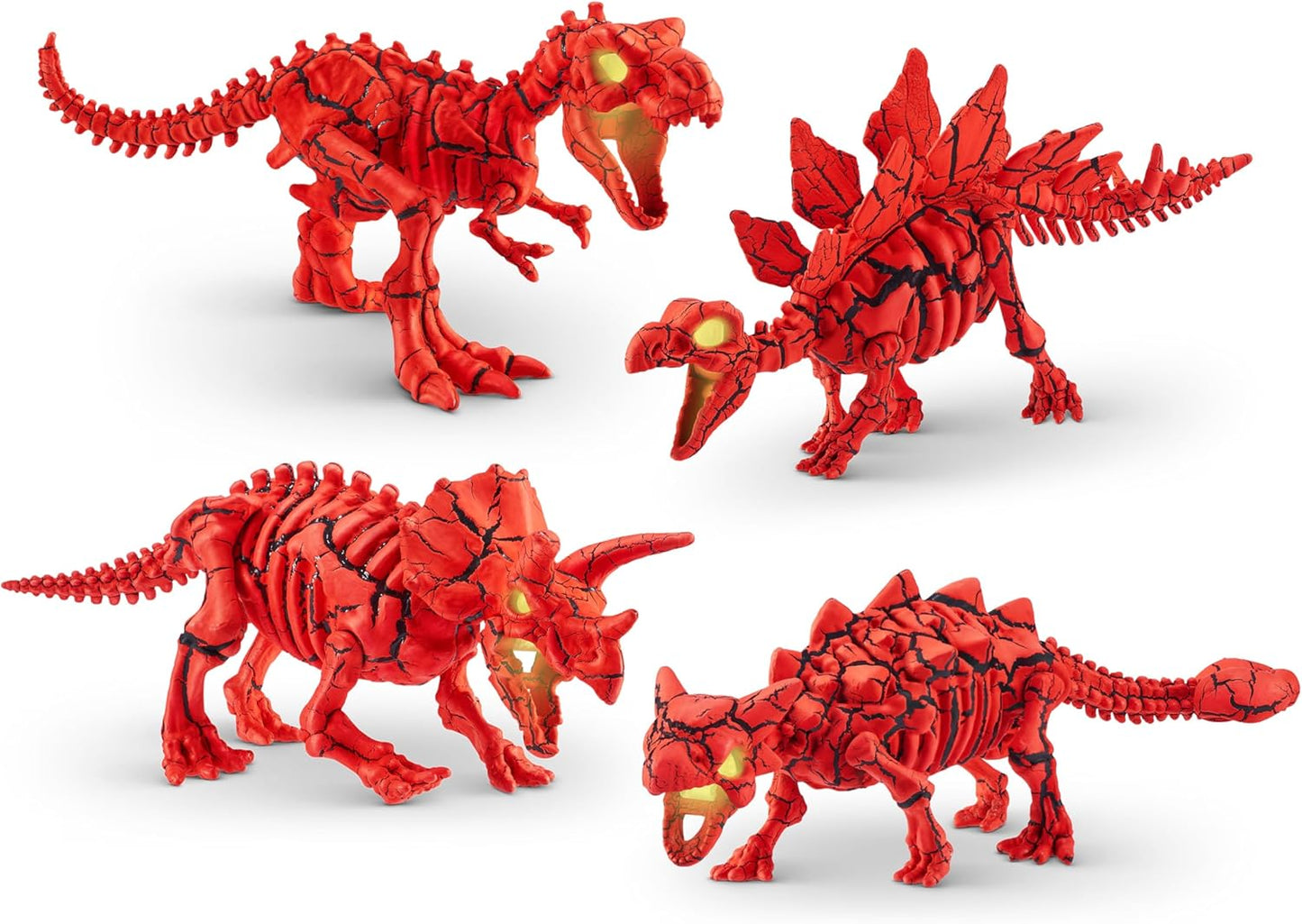 Robo Alive Volcano Dino Fossil Find Stegosaurus by ZURU Boys Age 5+ Dig and Discover, STEM -Excavate Prehistoric Fossils, Educational Toys, Great Science Kit Gift (Stegosaurus)