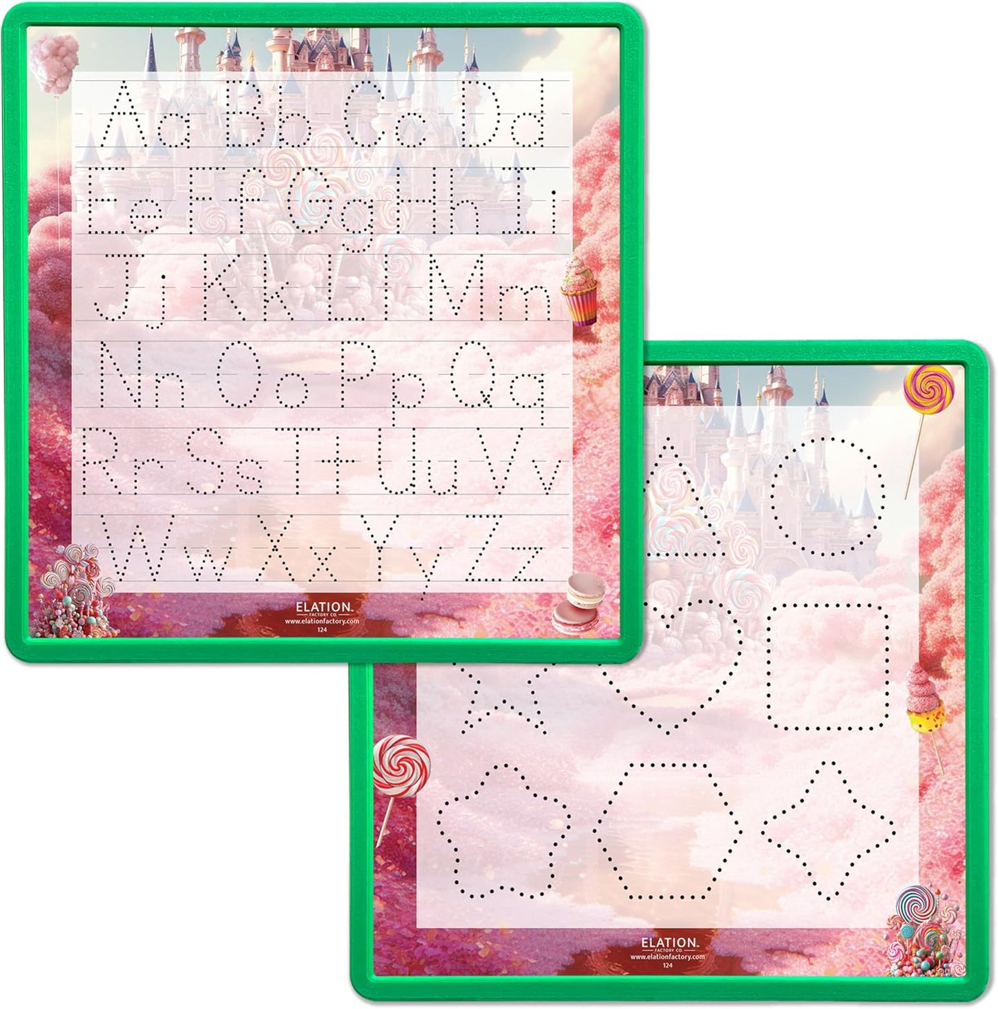 Kid's Name Tracing Board | Dry Erase Letter Tracing | Reusable Name Board | Alphabet Letters | Personalized | Candy Theme
