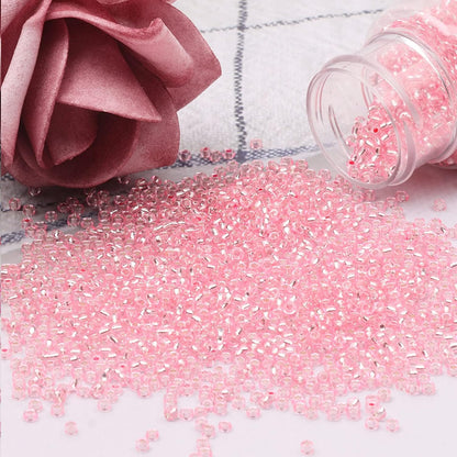 10100 Pcs Size 11/0 Glass Seed Beads, 2 mm Dark Green Small Mini Spacer Loose Pony Beads for Jewelry Making and DIY Crafts - Colors B
