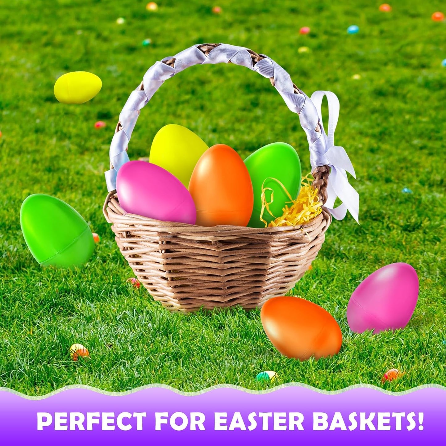 4 Jumbo Easter Basket Stuffer Surprise Eggs, Science Experiments for Kids, Easter Toys Gift Idea for Boys and Girls Educational Party Favor STEM Activities Volcano Crystal Tree