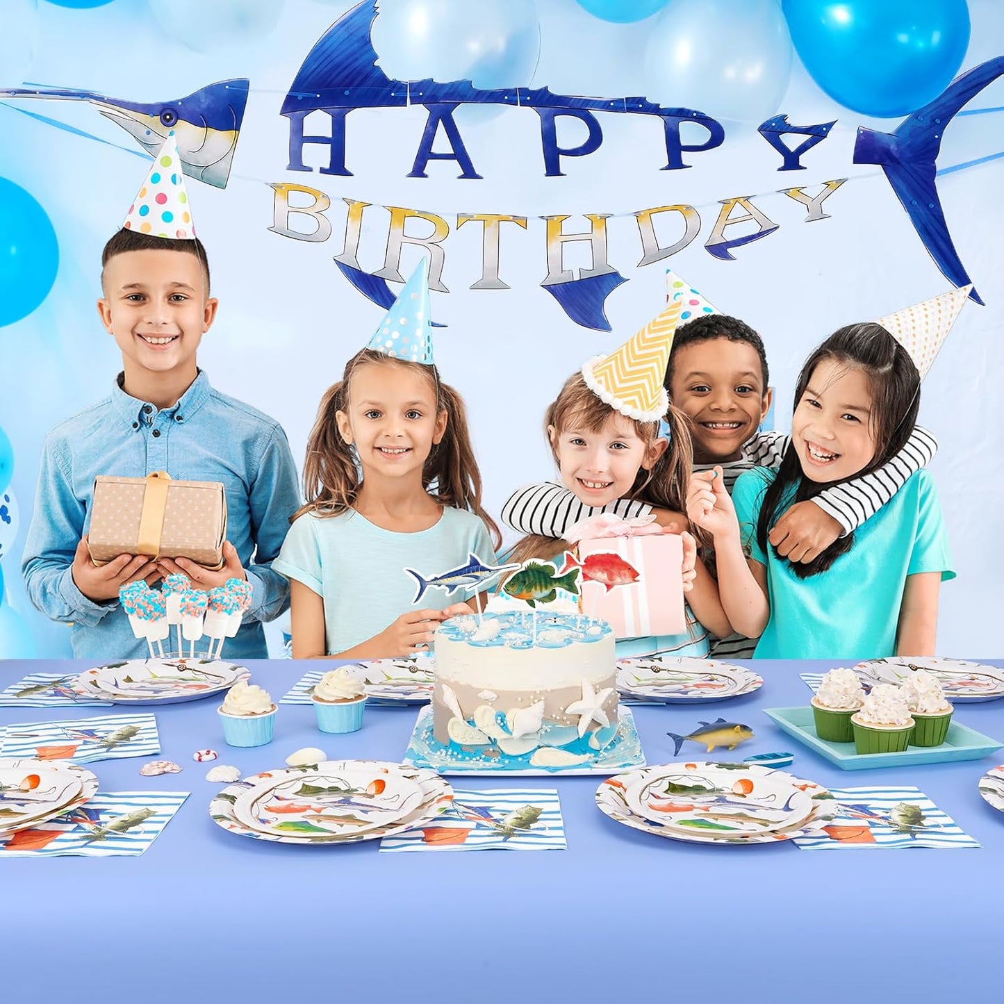 WERNNSAI Science Party Decorations - 48 Pcs Science Plates and Napkins Mad Scientist Birthday Decoration Chemistry Party Plates Set Little Scientist Labratory Favors Serves 16 Guests