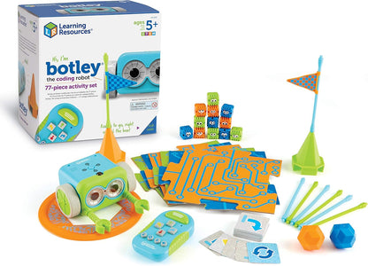 Learning Resources Botley the Coding Robot - Code Games for Boys and Girls, Robotics for Kids, STEM Programming, Scientific Building Toys, Engineering Gift Set