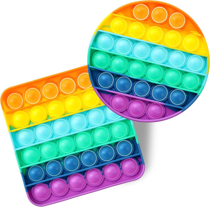 Mr. Pen- Pop Fidget Sensory Toys, Happy Bear Shape, Sensory Stress Relief Squeeze Toys for Kids & Adults, Silicone Bubble Popping Game for Anxiety, Fun