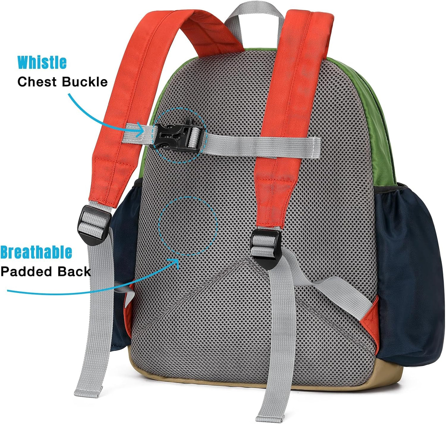 STEAMEDBUN Backpack Leash for Toddlers 1-3: Baby Backpack with Leash for Boys Girls - Anti-Lost Harness for Walking