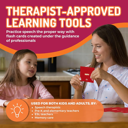 299 Vocabulary Builder Flash Cards, Educational Photo Cards for Home, Speech Therapy Materials, ESL Teaching Materials Includes Emotions, Matching Go Togethers, Nouns, Opposites, Prepositions, Verbs