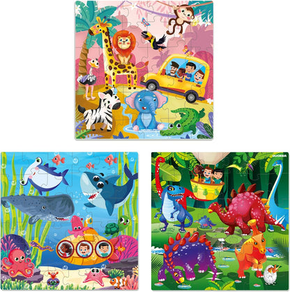 QUOKKA Magnetic Puzzles for Kids Ages 4-6 – Magnetic Fractions Learning Set for Kids 6-12 – Math Games for Homeschooling, Classrooms & Travel – 110 Magnets, 12 Task Pages, Marker – Toddler Travel Toys