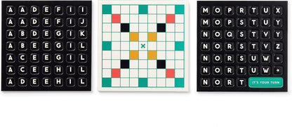 Brass Monkey Scrumble – Word Making Magnetic Fridge Game with Instruction Book