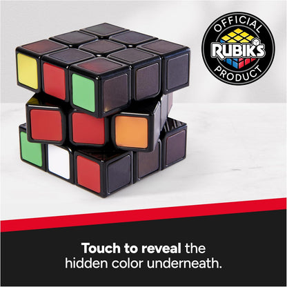 Rubik’s Cube, Pulse Cube, Light-Up Brain Teaser Puzzle for Speed Cubers, Solve the Puzzle Before the Lights Turn Off, Problem-Solving Brain Teaser & Fidget Toy for Adults, Teens, Kids Ages 8 & Up