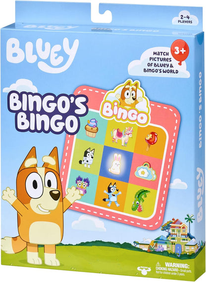 Bluey 5-in-1 Card Game Set, Jumbo-Sized 53-Deck Toddler Game, Multi-Color Interactive Play Card Games for Kids of Ages 3+