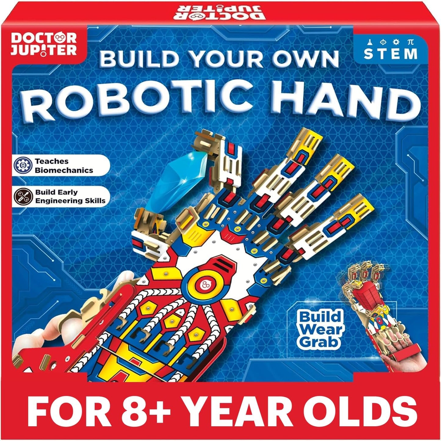 Doctor Jupiter My First Amazing Science Kit for Kids Ages 4-5-6-7-8 | STEM Toy with 100+ Experiments | Learning & Educational Projects