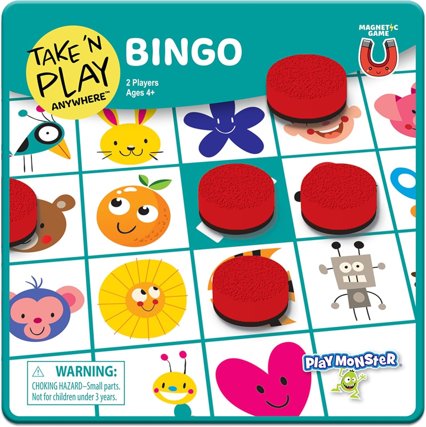 PlayMonster Take N Play Anywhere — Hangman — Easy to Use, Hard to Lose — Fun on the Go Travel Game — For Ages 5+