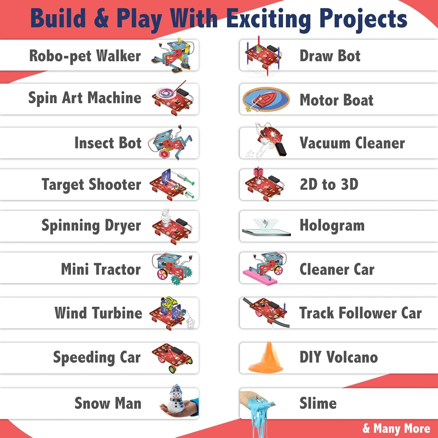 Butterfly EduFields 30in1 STEM Kits for Kids Age 8-10-12 | STEM Toys for Ages 8-13 | Electricity & Magnetism | Science Project Kit for Boys & Girls Aged 8-10-12-14 | Best Educational Birthday Gift