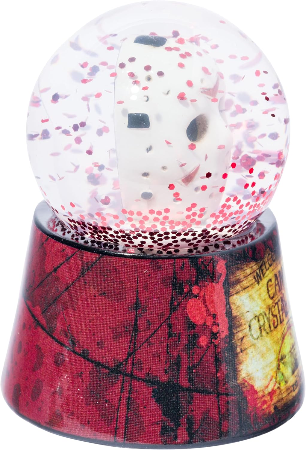 Silver Buffalo Disney Mickey and Friends Mini Light Up Snow Globe│Minnie Mouse│3.8 Inches Tall, 45mm (Small)