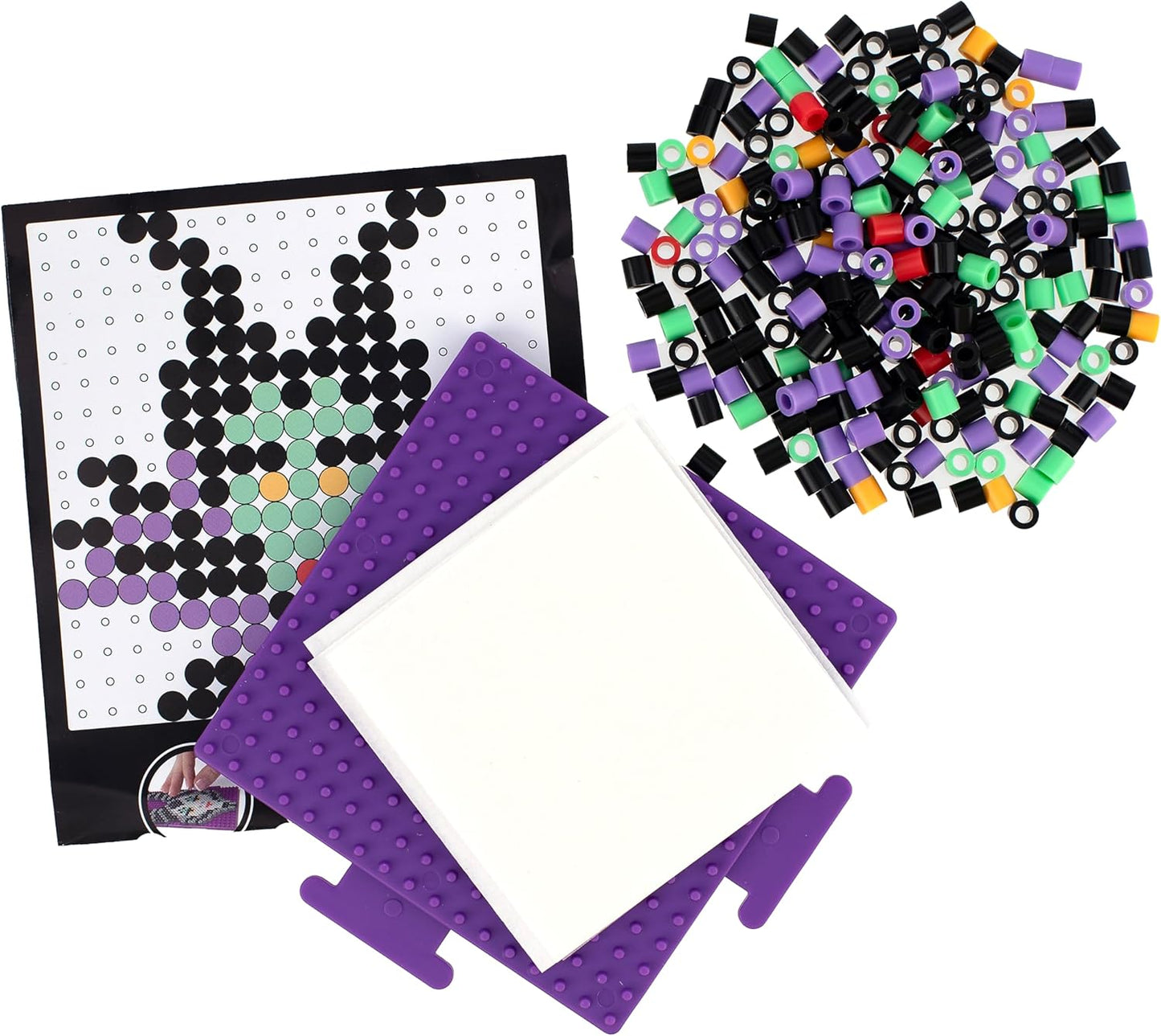 Perler Disney Villain Kid's Craft Bucket, Pattern Sizes Vary, Multicolor 8505