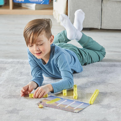 Learning Resources MathLink Cubes Numberblocks 21–30 Activity Set, Toys for 3 Year Old Boys and Girls, 20 Activities Related to The TV Series, Sensory Toys for Autism