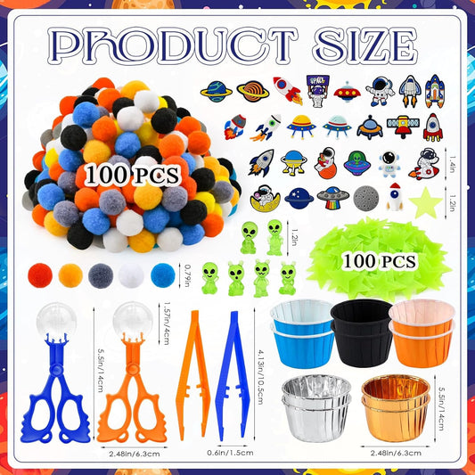 270 Pcs Numbers and Letters Sensory Bin Items Back to School Counting Sorting Sensory Bin Filler Fine Motor Numbers and Letters Geometric Figure Counts for Easter Spring Summer Sorting