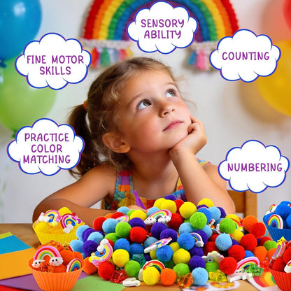 270 Pcs Numbers and Letters Sensory Bin Items Back to School Counting Sorting Sensory Bin Filler Fine Motor Numbers and Letters Geometric Figure Counts for Easter Spring Summer Sorting