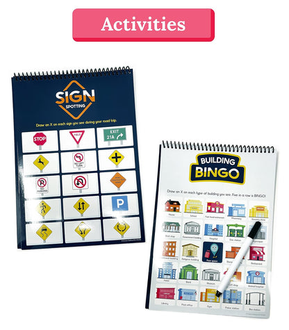 Carson Dellosa Explore Galore: 50 States Wipe Clean Activity Book, Dry Erase Workbook With Kids Travel Activities, Puzzles, I Spy Games, US Map, Stickers, Flash Cards, and Field Journal, Ages 7 and Up