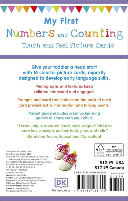 My First Touch and Feel Picture Cards: Numbers and Counting (My First Board Books)