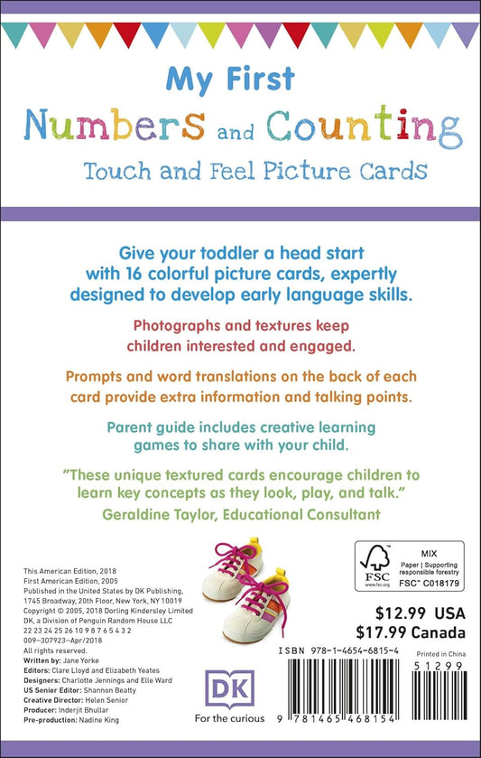 My First Touch and Feel Picture Cards: Numbers and Counting (My First Board Books)
