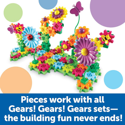 Learning Resources Gears! Gears! Gears! Space Explorers Building Set - 77 Pieces, Ages 4+, STEM Activities, Fine Motor Skills, Toddler Explorer Kit, Science and Construction, Boys and Girls Gifts