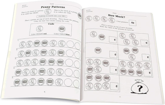 Learning Resources Teaching and Learning Money Activity Book, Counting/Sorting, Grades 4+,Multicolor