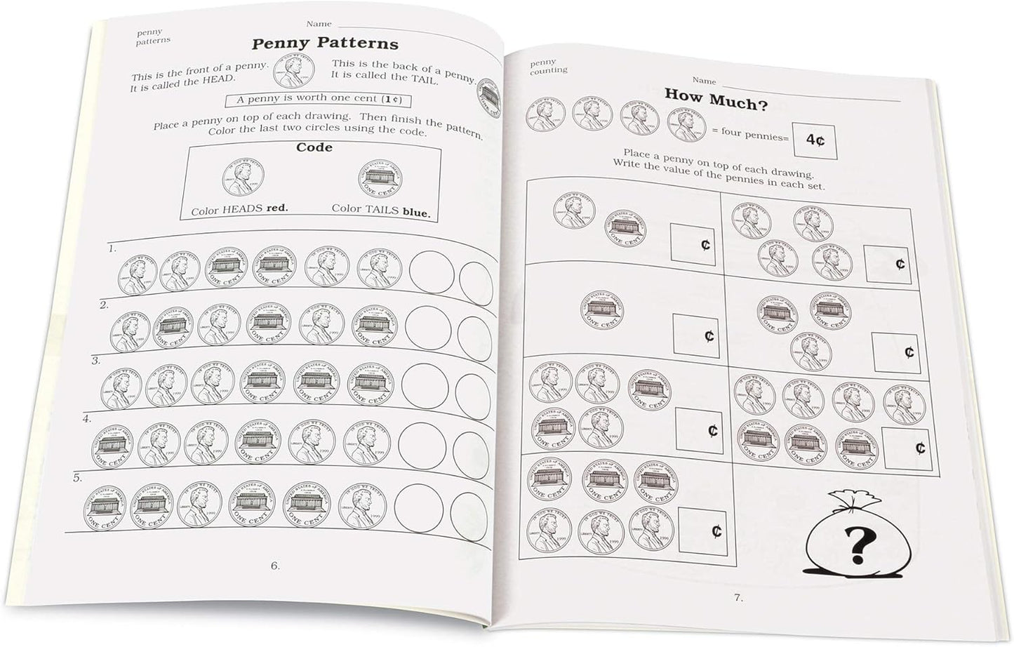 Learning Resources Teaching and Learning Money Activity Book, Counting/Sorting, Grades 4+,Multicolor