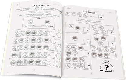 Learning Resources Teaching and Learning Money Activity Book, Counting/Sorting, Grades 4+,Multicolor