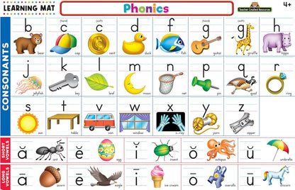 Teacher Created Resources Phonics Learning Mat