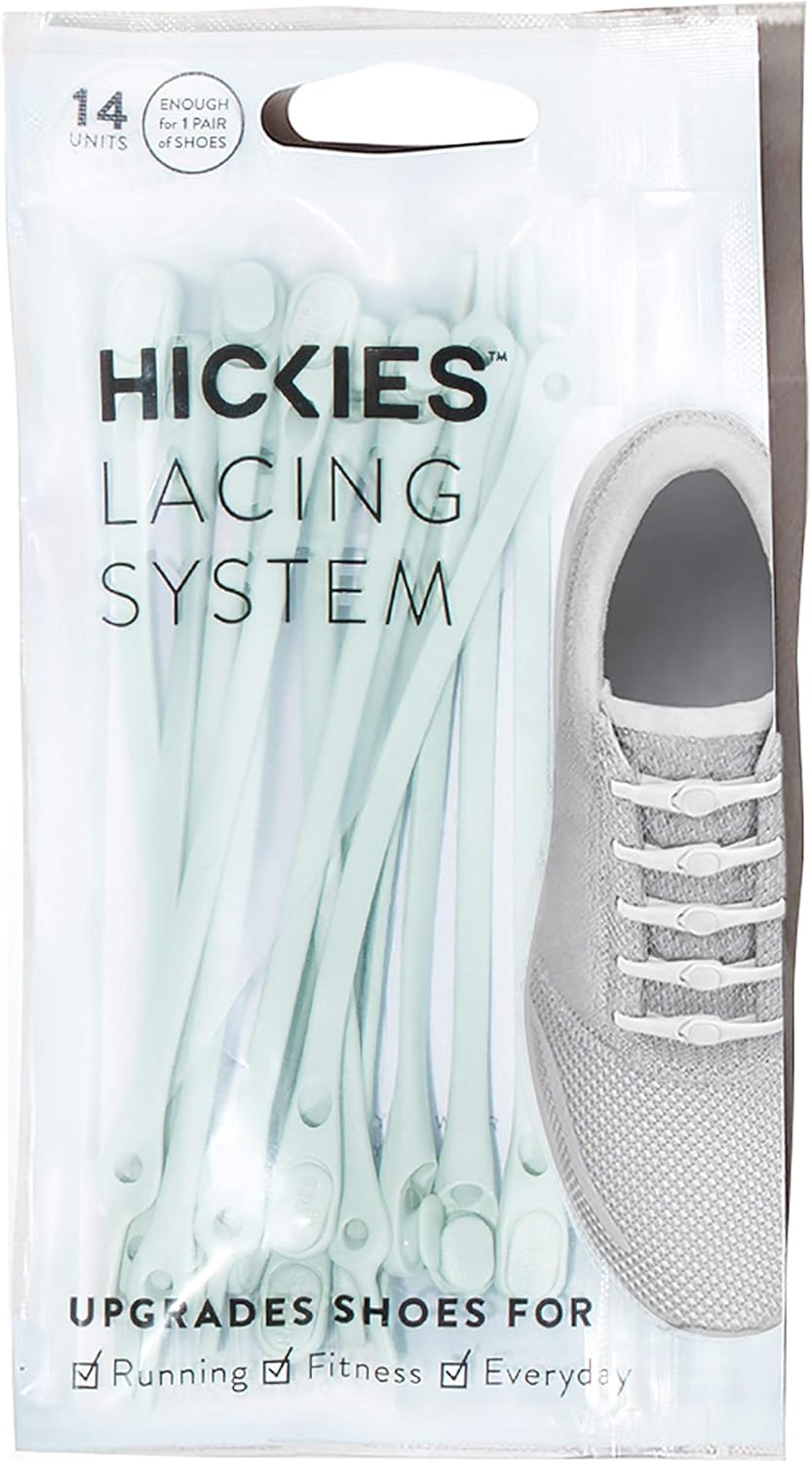 HICKIES No Tie Shoelaces – Elastic, Waterproof, Unisex Shoelaces for Adults, One Size Fits All for Sneakers & Running Shoes