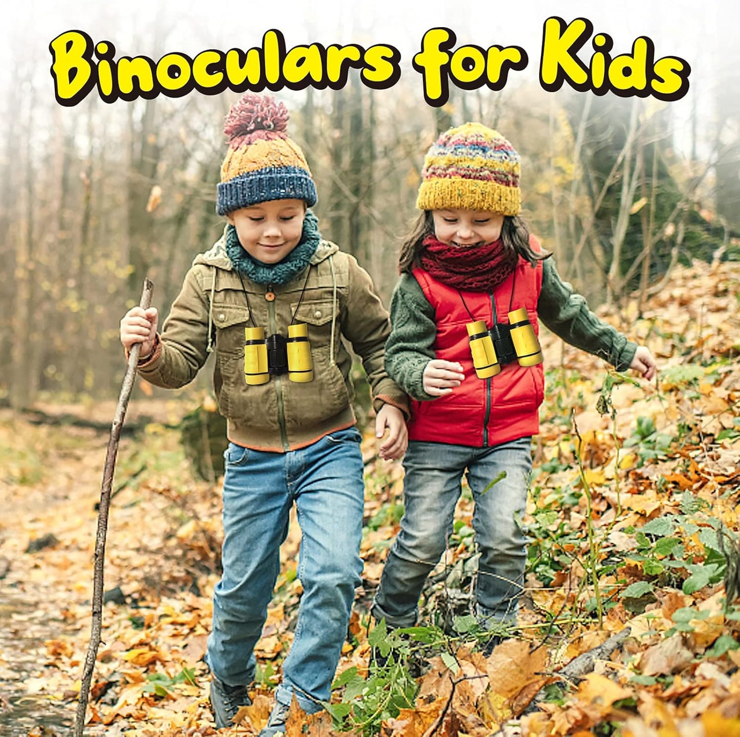 ESSENSON Binoculars for Kids Toys Gifts for Age 3, 4, 5, 6, 7, 8, 9, 10+ Years Old Boys Girls Kids Telescope Outdoor Toys for Sports and Outside Play, Bird Watching, Birthday Presents(Blue)