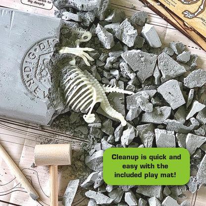 ArtSkills Epic Lab Dinosaur Fossil Digging Kit for Kids, Dinosaur Excavation Dig Kit Dino Toys for Kids Boys and Girls